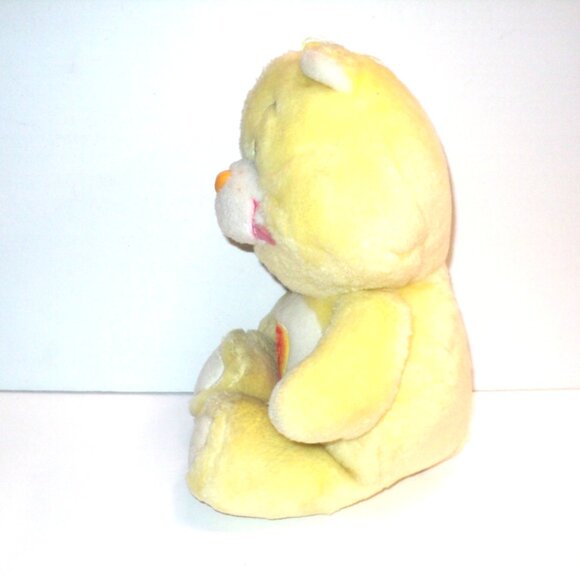 Care Bear Yellow Birthday Cupcake 13" Vintage Stuffed Animal Toy Excellent ! - Picture 2 of 5